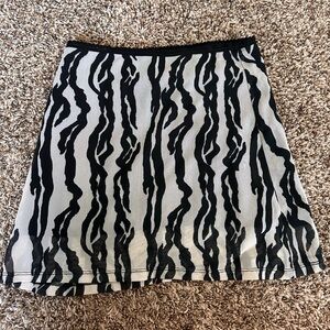 VINTAGE ZEBRA MINI SKIRT